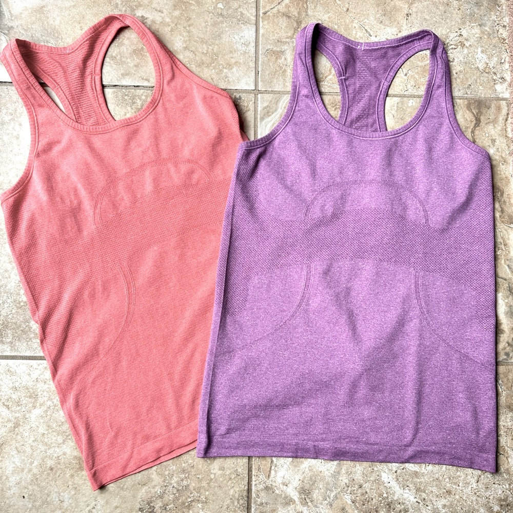 Lululemon Swiftly Tanks- Sold as a set of TWO